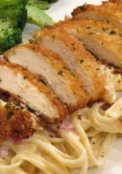 Chicken Cordon Bleu Pasta