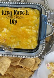 King Ranch Chicken Dip