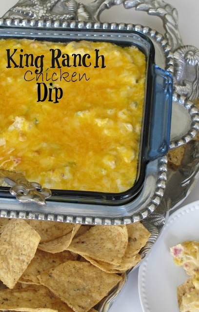 King Ranch Chicken Dip