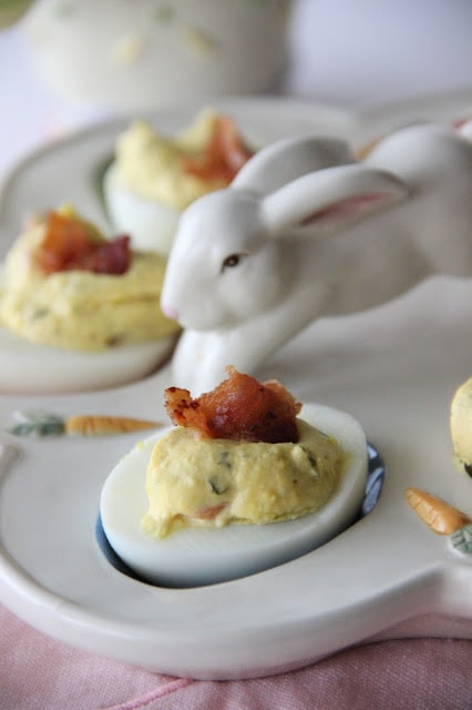 BLT Deviled Eggs