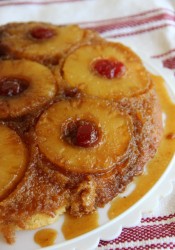 Pineapple Upside Down Skillet Cake