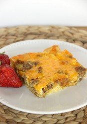 Breakfast Pizza Bake