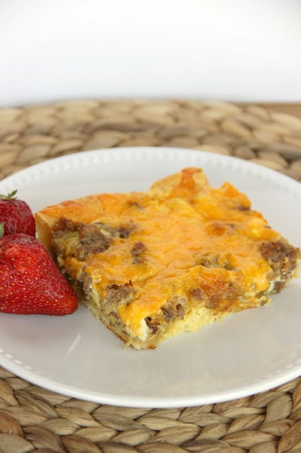 Breakfast Pizza Bake