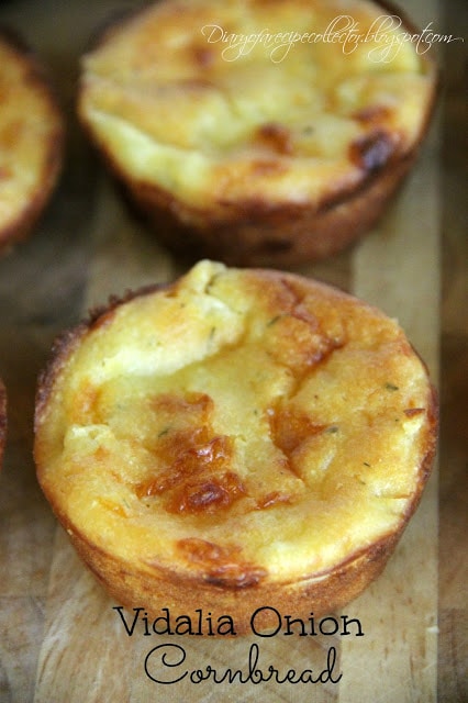 Vidalia Onion Cornbread Muffins