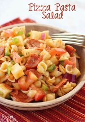 Make-Ahead Pizza Pasta Salad