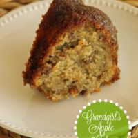 Grandgirl's Apple Cake