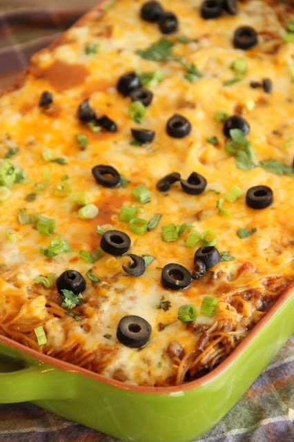 Taco Spaghetti Bake