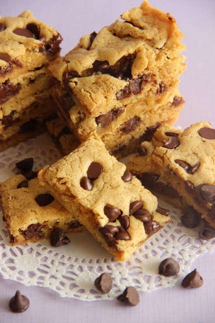 Gooey Brown Sugar Cookie Bars