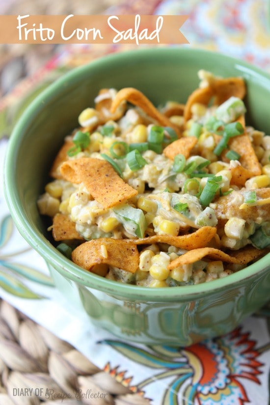 Frito Corn Salad made with Chili Cheese Fritos