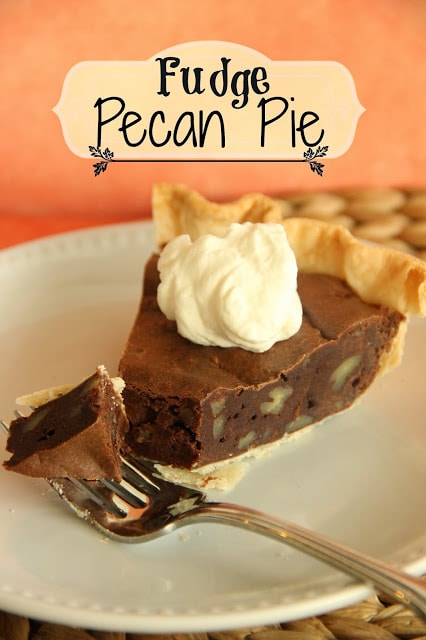 Fudge Pecan Pie