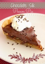 Chocolate Silk Pecan Pie