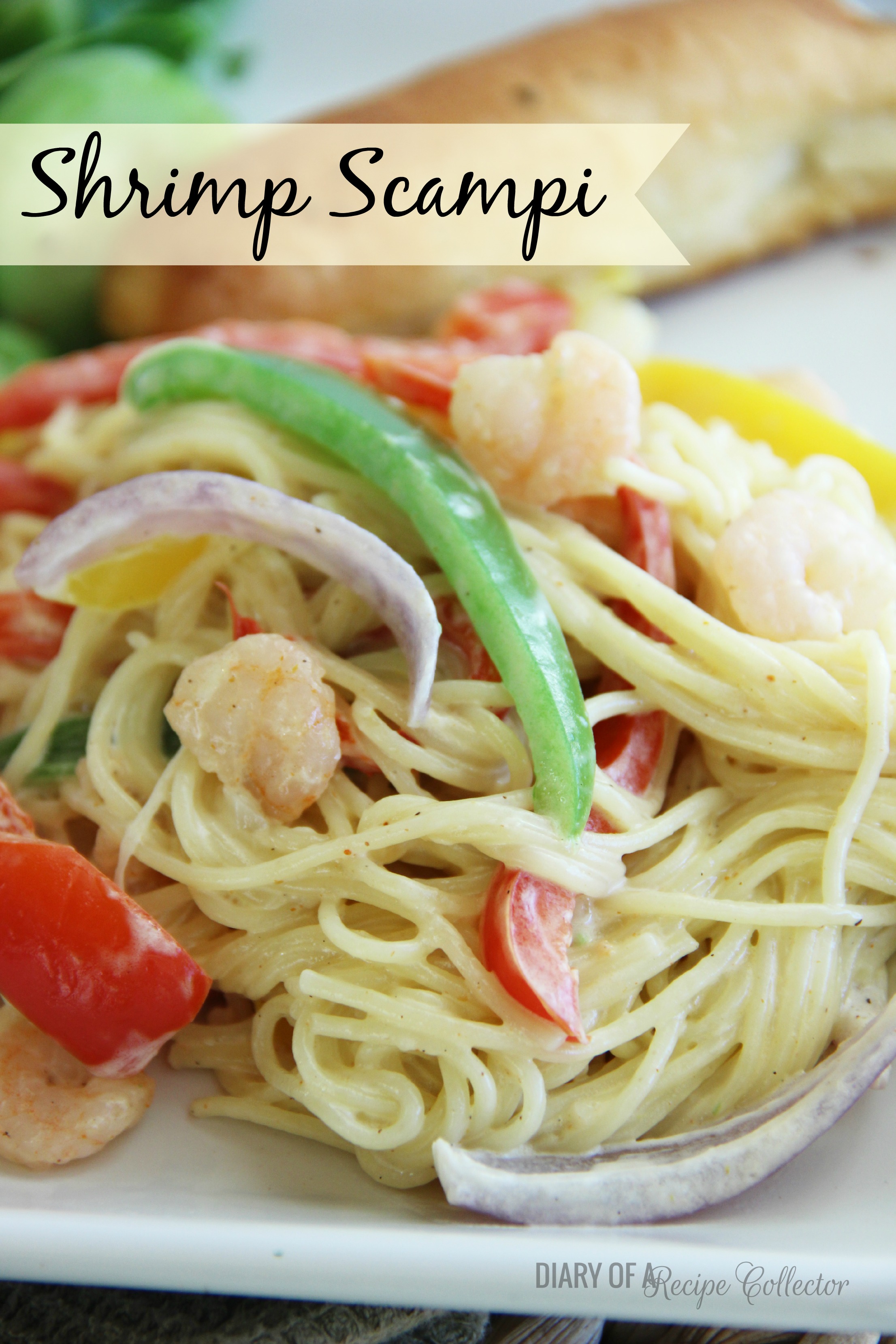 Shrimp Scampi Diary Of A Recipe Collector