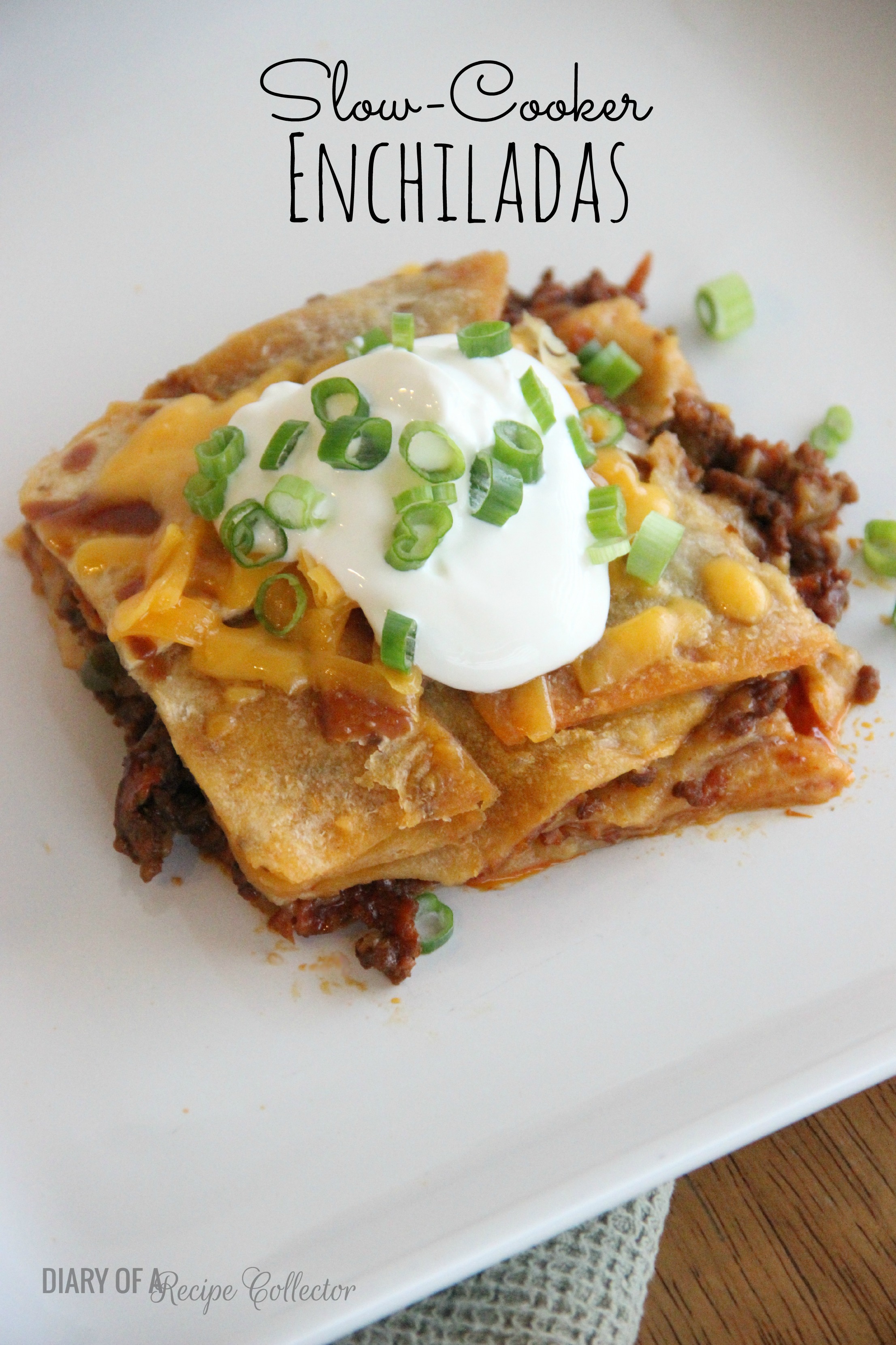 Slow Cooker Enchiladas