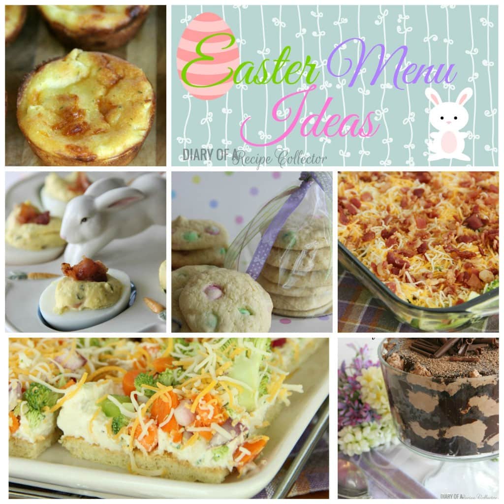 Easter Menu Ideas-Diary of a Recipe Collector