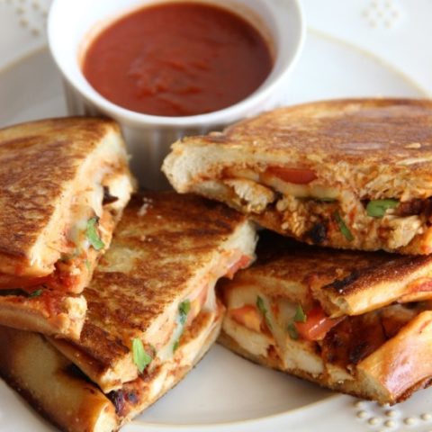 Chicken Caprese Paninis - Diary of a Recipe Collector