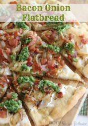 Bacon Onion Flatbread & A Giveaway