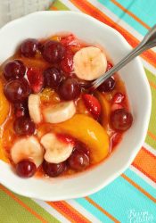 Peach Pie Filling Fruit Salad