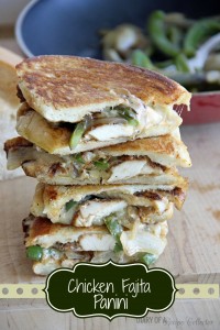 Chicken Fajita Panini