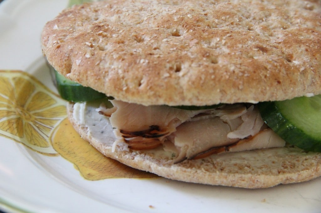 Cucumber Turkey Sandwich by Mix and Match Mama