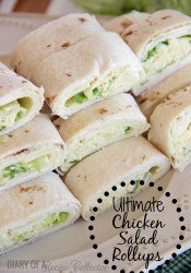 Ultimate Chicken Salad Pinwheels