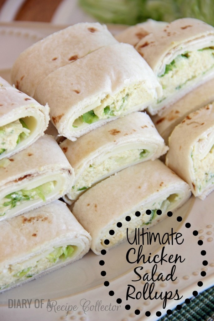 Ultimate Chicken Salad Rollups