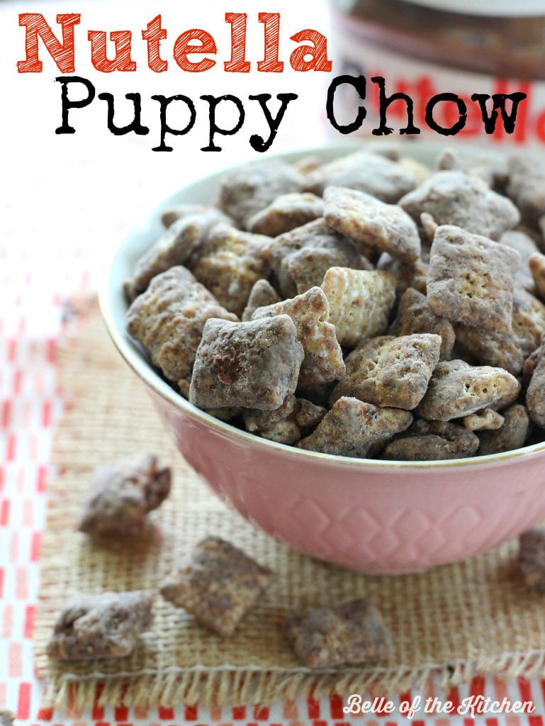 Nutella Puppy Chow