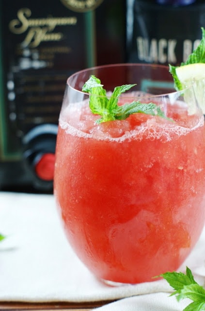 Watermelon-Moscato Slush - The Kitchen is My Playground