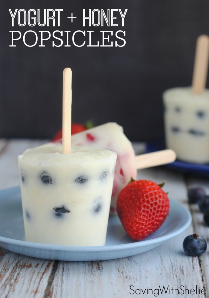 YogurtHoneyPopsicles - Saving with Shellie