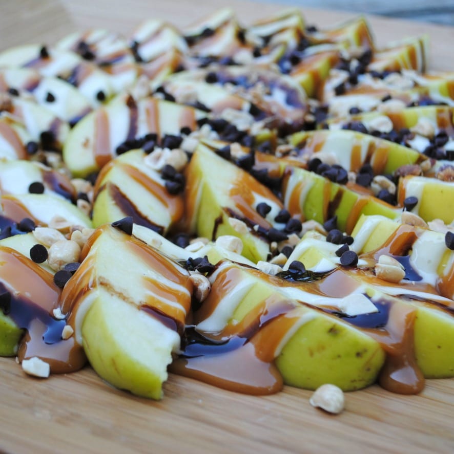 Apple Nachos - Shugary Sweets