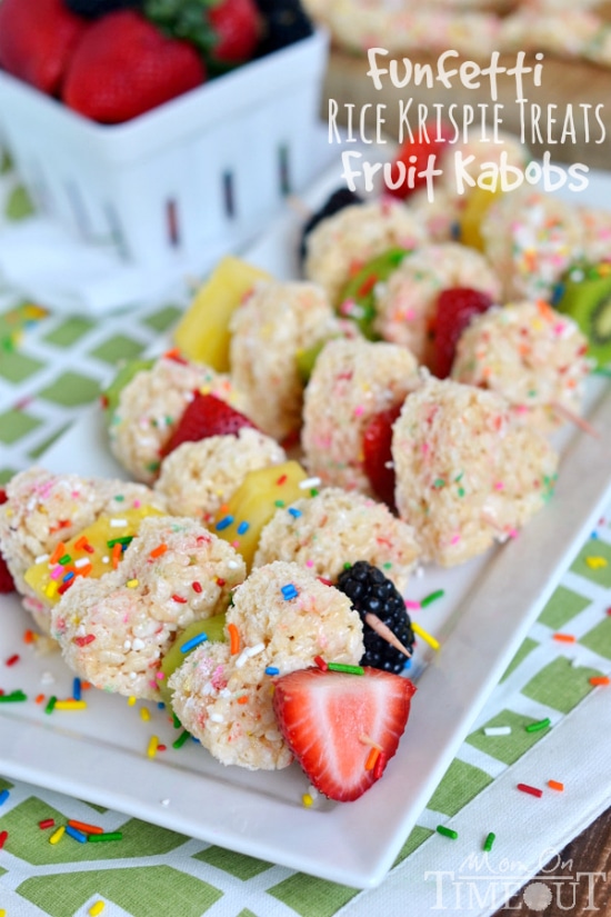 funfetti-rice-krispies-treats-fruit-kabobs - Mom on Timeout