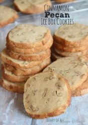 Cinnamon Pecan Icebox Cookies {Leftovers Club}