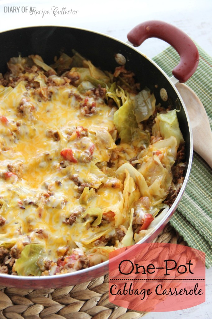 One-Pot Cabbage Casserole-Easy take on cabbage rolls and cooked all in one pot!