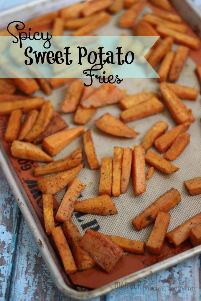 Spicy Sweet Potato Fries - Diary of A Recipe Collector