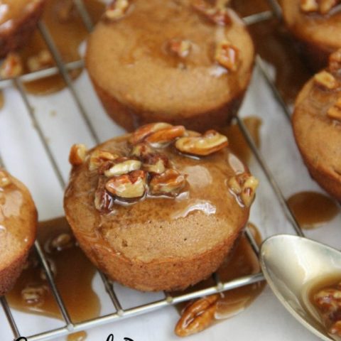 Caramel Pecan Spice Muffins