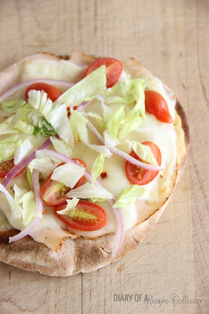 Skinny Pepperjack and Turkey Pizzas