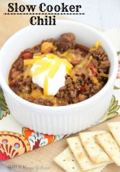 Slow Cooker Chili