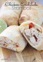 Chicken Enchilada Stromboli