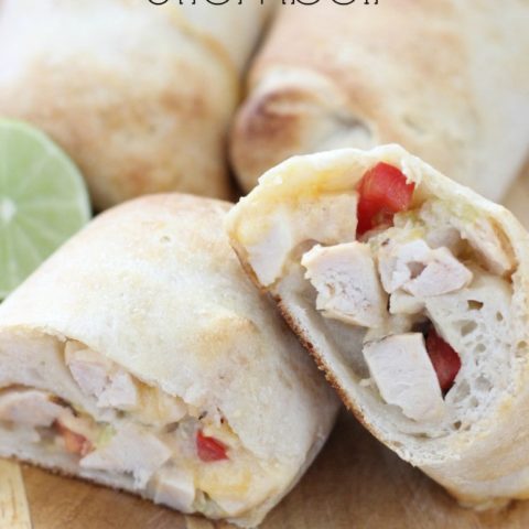 Chicken Enchilada Stromboli