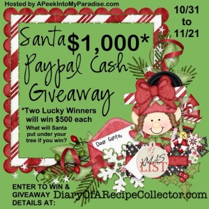 Santa Paypal Giveaway