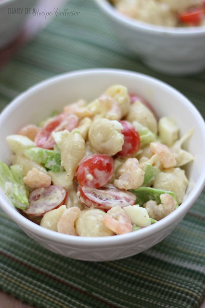 Boiled Shrimp Pasta Salad