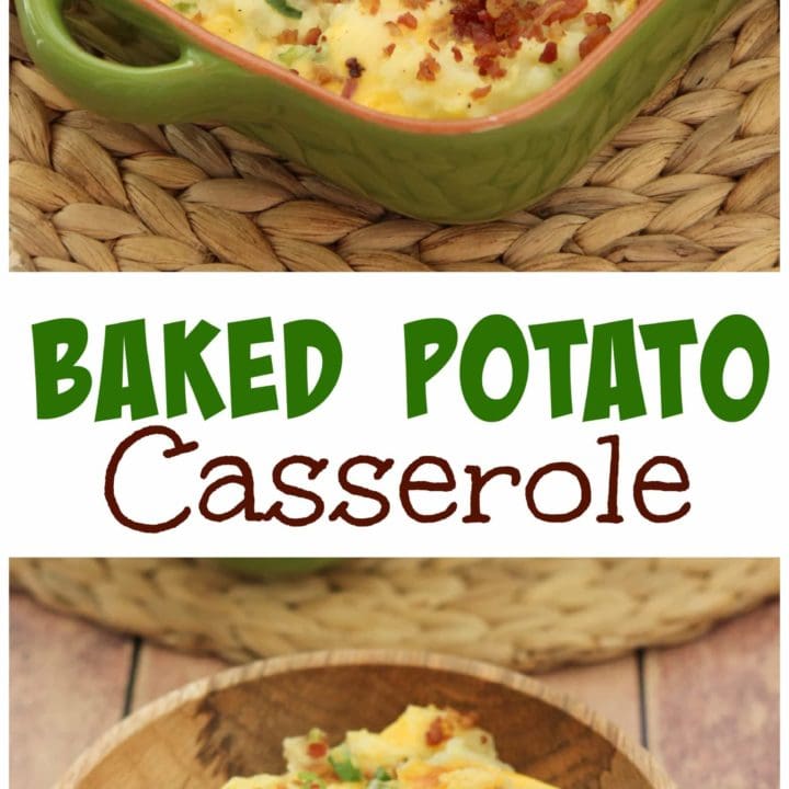 Baked Potato Casserole | Diary of a Recipe Collector