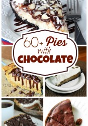 60+ Pies with Chocolate