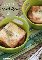 Slow Cooker French Onion Soup