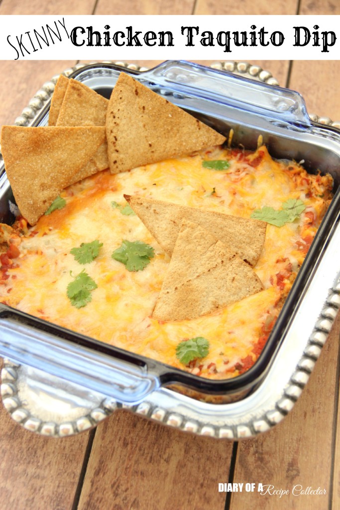 Skinny Chicken Taquito Dip