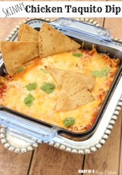 Skinny Chicken Taquito Dip