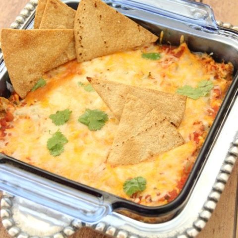 Skinny Chicken Taquito Dip