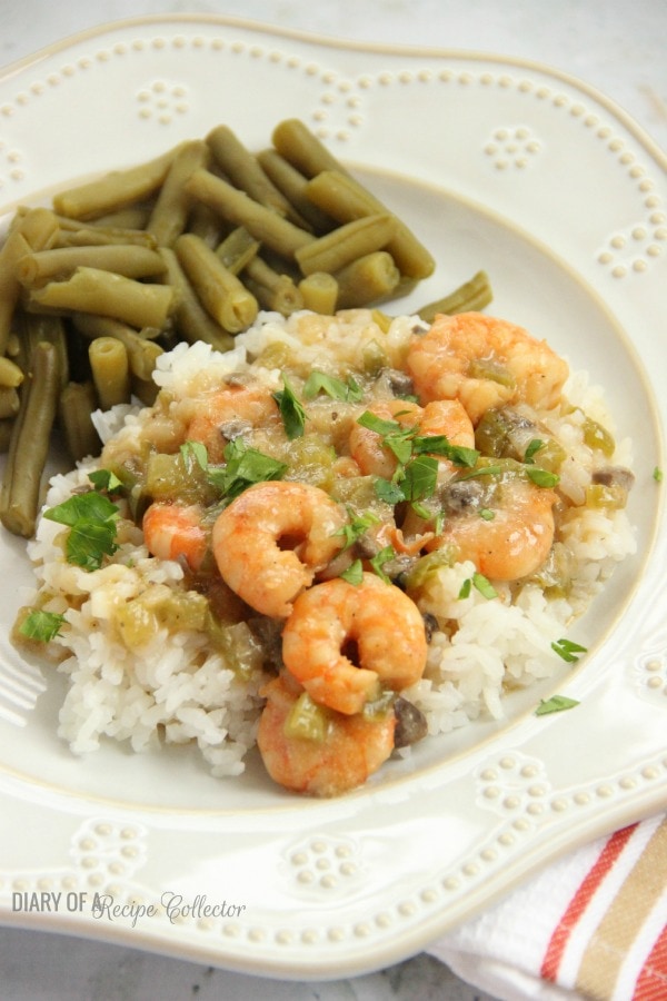 Shrimp Etoufee |Diary of a Recipe Collector