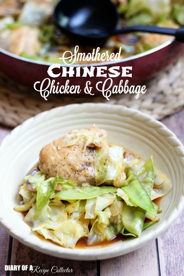 Smothered Chinese Chicken & Cabbage - Diary of a Recipe Collector
