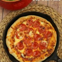 Skillet Deep Dish Pizza