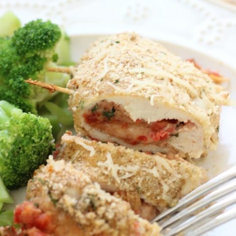 Italian Chicken Pinwheels